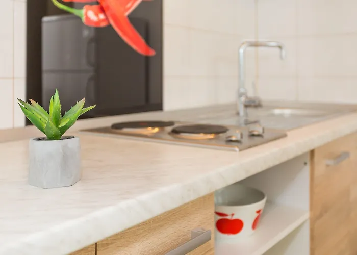 Апартаменты Leon-sara With Shaded Patio And Garden View Сплит