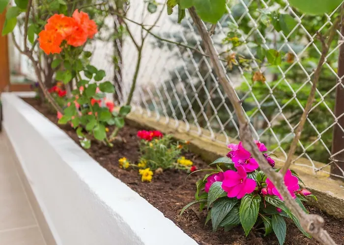 Leon-sara With Shaded Patio And Garden View Сплит